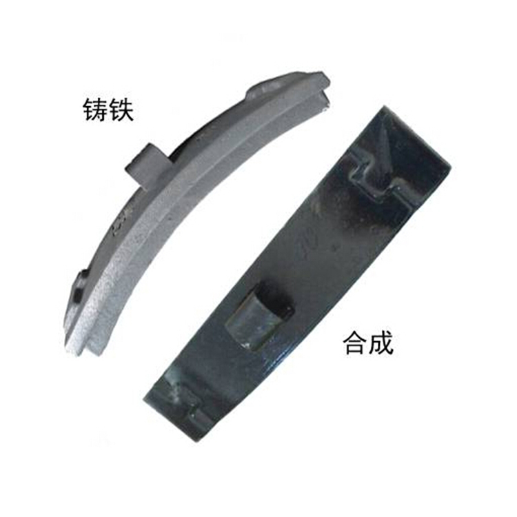 東風(fēng)4B機車閘(zhá)瓦-鑄鐵(tie)閘瓦
