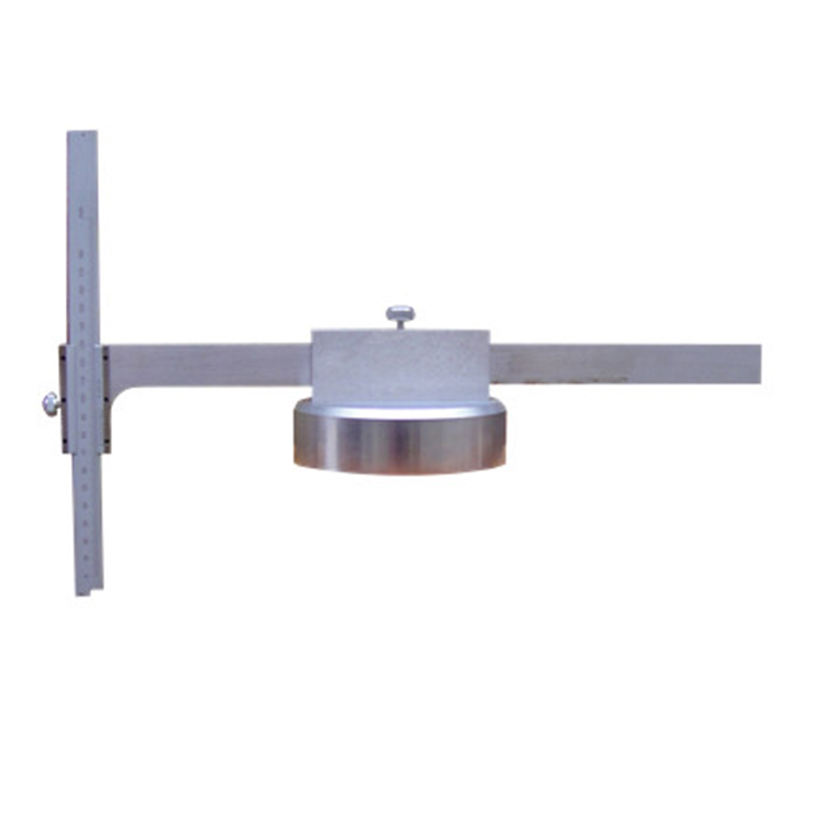 橫跨梁(liáng)觸闆與(yu)心盤上(shàng)平面高(gāo)度差測(cè)量尺