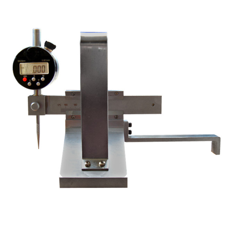 車軸(zhou)軸頸根(gēn)部圓弧(hú)切點凹(āo)凸量測(cè)量儀